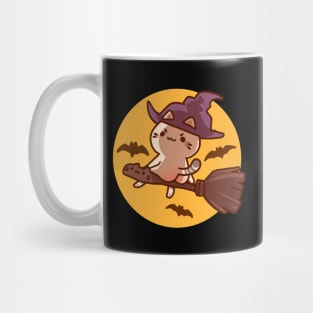 Halloween Booty Witch Cat Mug